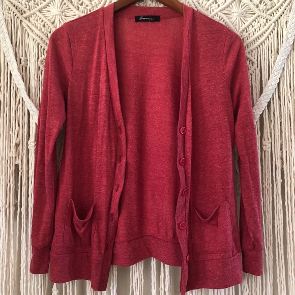 Red cardigan forever 21 Clearance